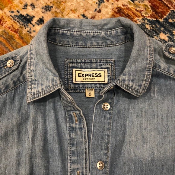 Express Western Button Down - Picture 2 of 8